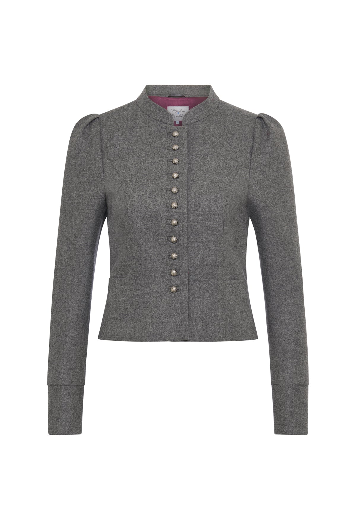 Daisy kurze Dirndljacke Loden Dunkelgrau