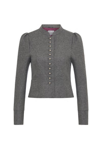 Daisy kurze Dirndljacke Loden Dunkelgrau