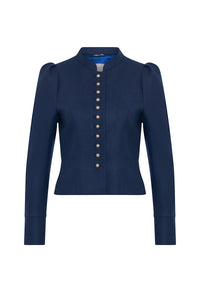 Daisy kurze Dirndljacke Salzburger Blau