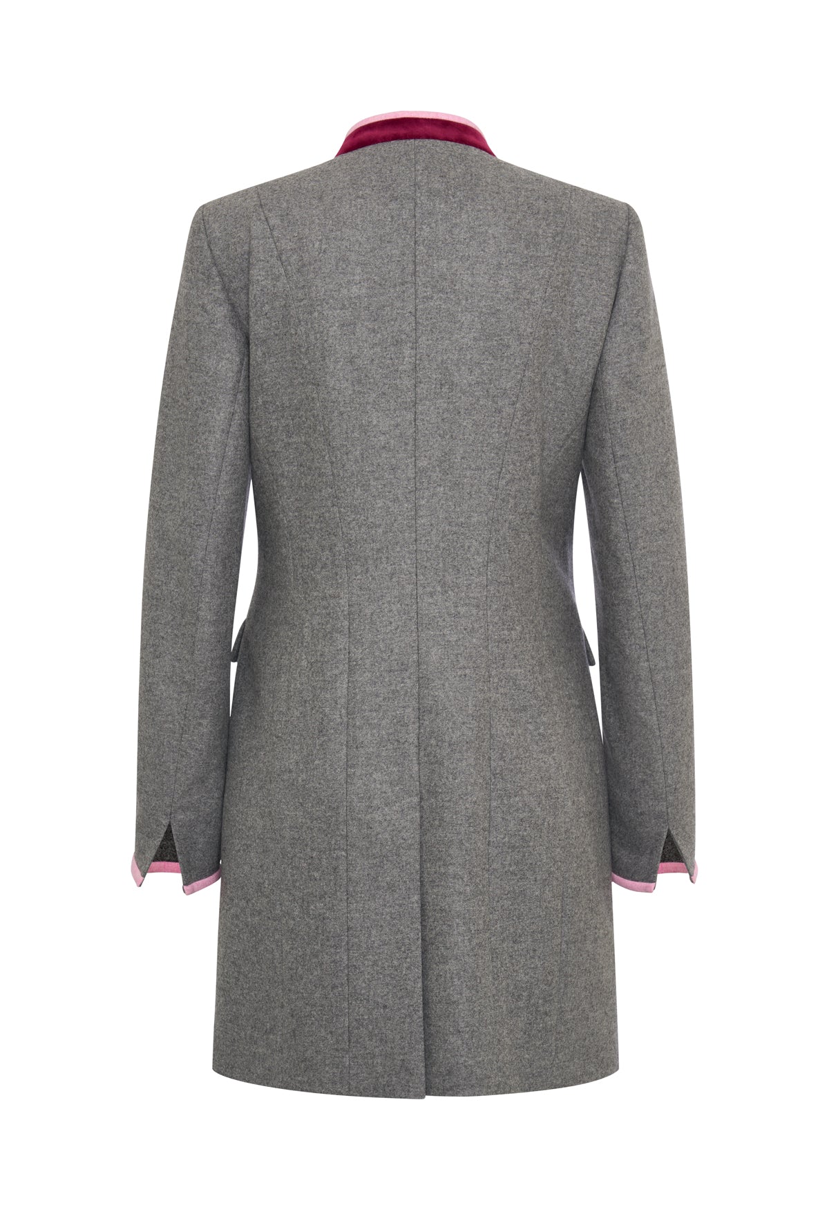 Franzi Gehrock grauer Loden