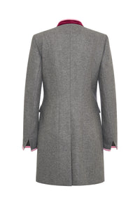 Franzi Gehrock grauer Loden