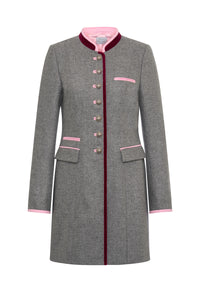 Franzi Gehrock grauer Loden