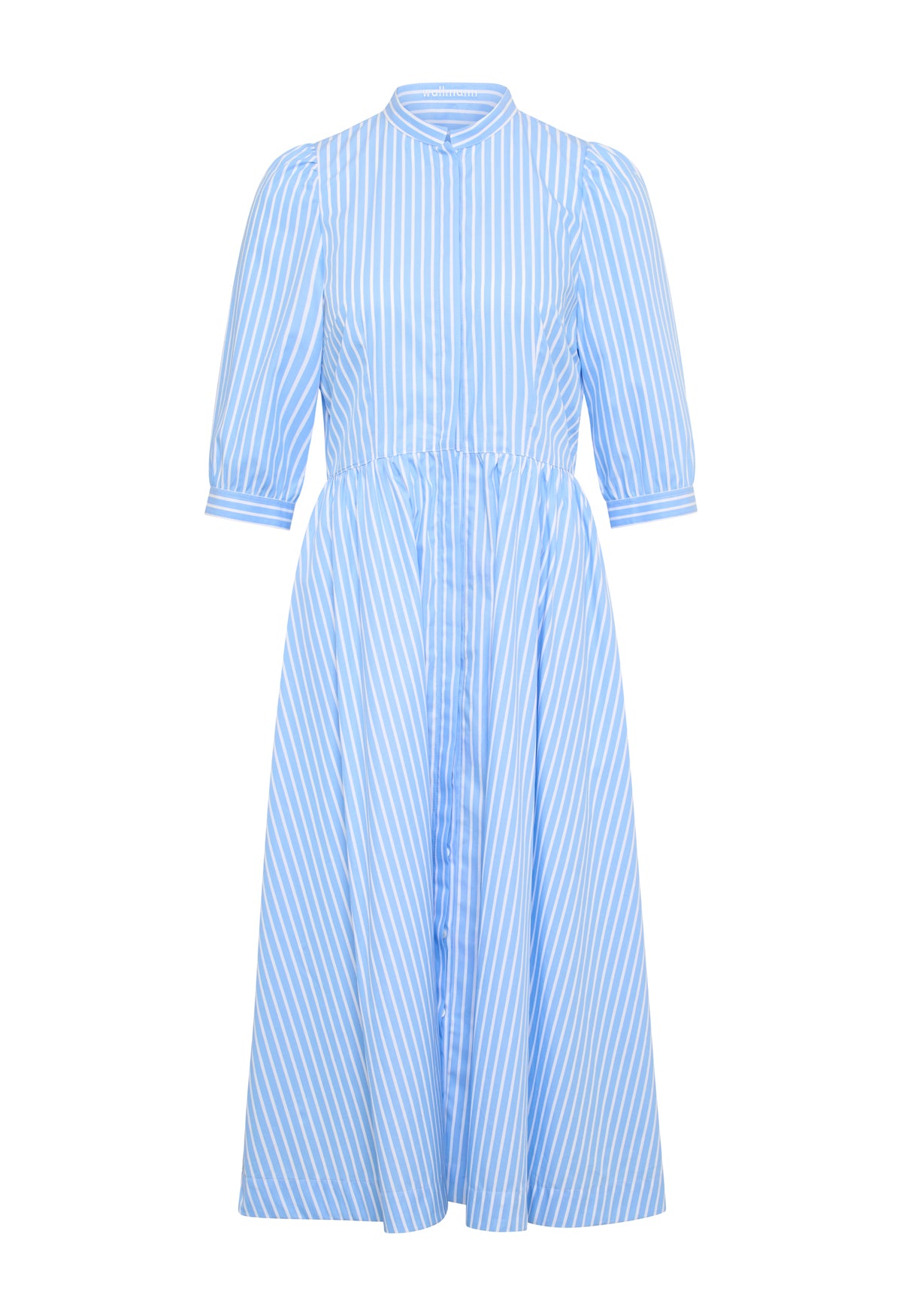 Kleid Streifen Baumwolle