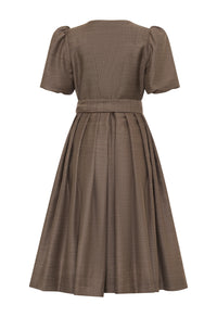 Influencer Dirndl braun Jaquard/ Susanne Sweet Living