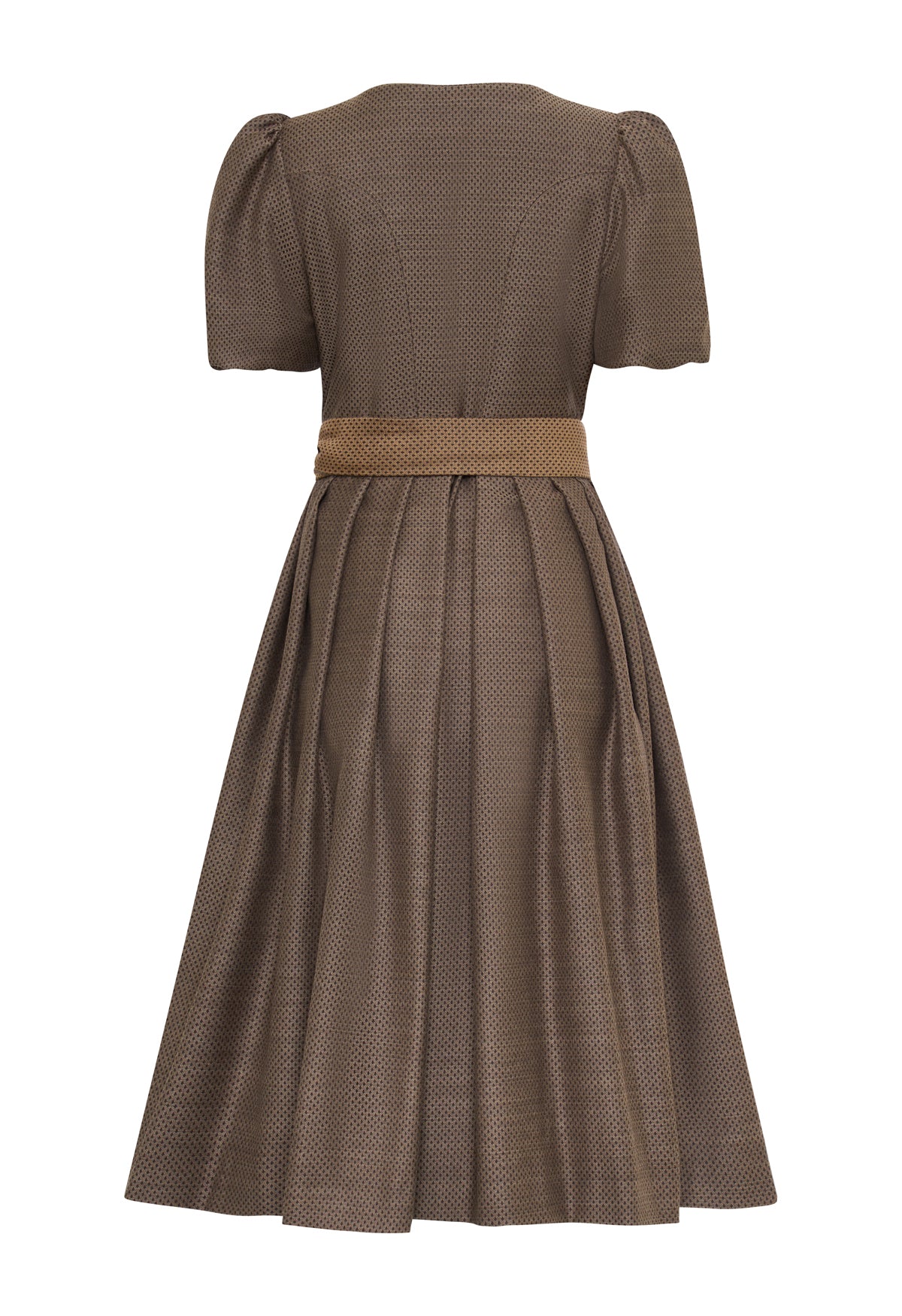 Influencer Dirndl braun Jaquard/ Susanne Sweet Living