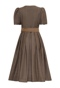 Influencer Dirndl braun Jaquard/ Susanne Sweet Living