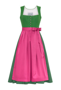 Dirndl Fanny Leinen Grün
