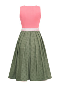 Dirndl Fanny Leinen Rose