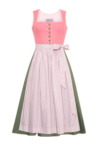 Dirndl Fanny Leinen Rose