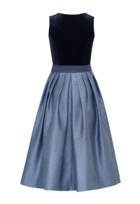 Dirndl Fanny dunkelblauer Samt