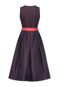 Dirndl Fanny in Marine und Koralle