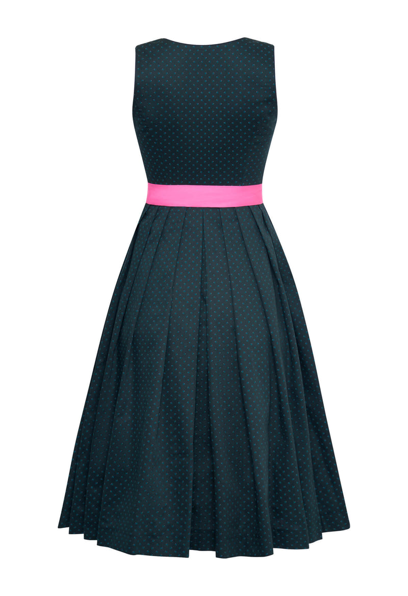 Dirndl Fanny aus Baumwolle Grün