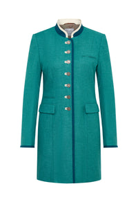 Franzi Gehrock in der Farbe Jadegrün