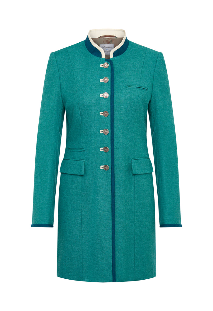 Franzi Gehrock in der Farbe Jadegrün