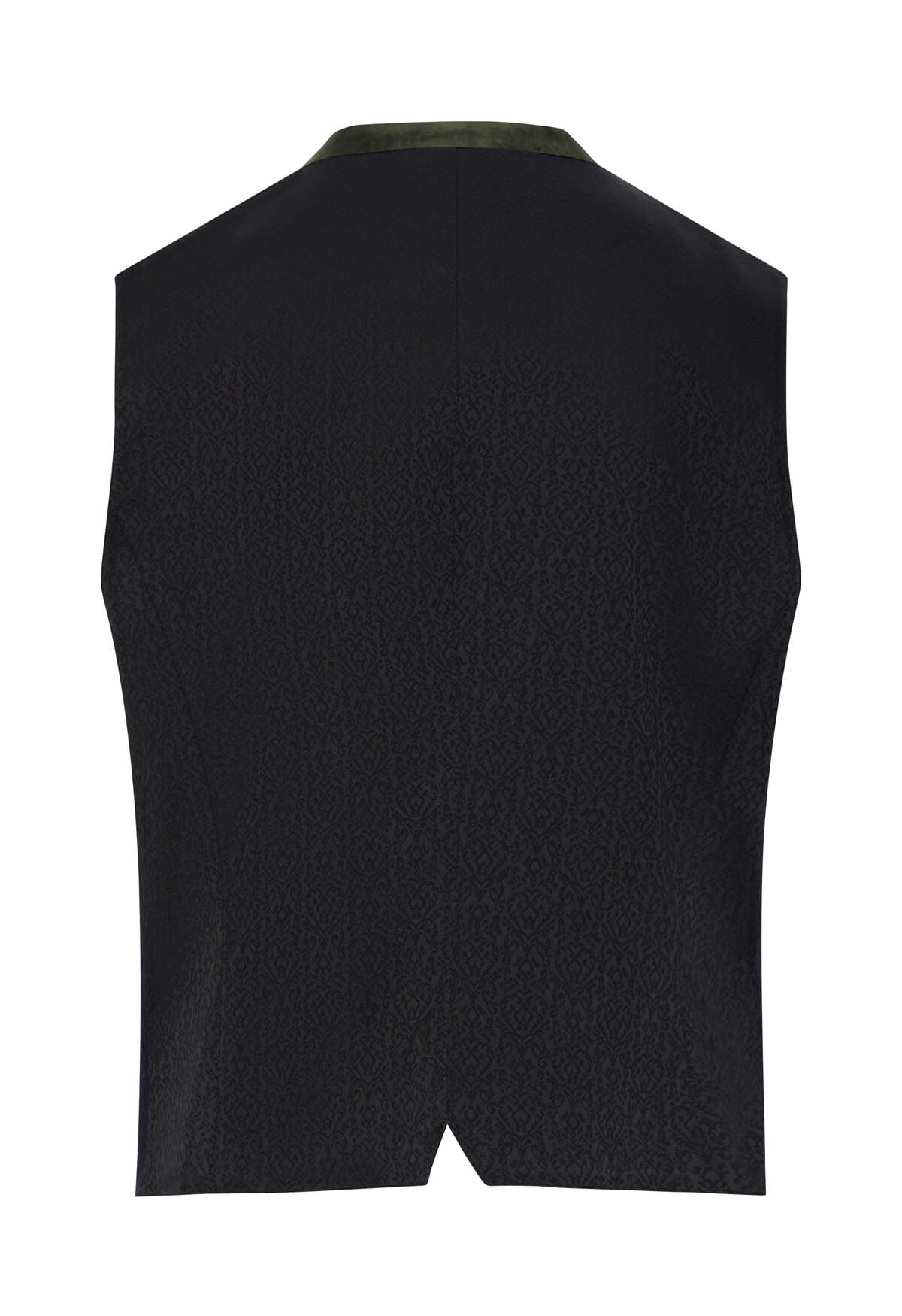 Lodenweste in Grau mit Stehkragen